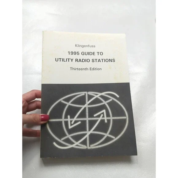 Guide To Utility RADIO STATIONS - KLINGENFUSS Thirteenth EDITION 1995 Amateur - Picture 1 of 16